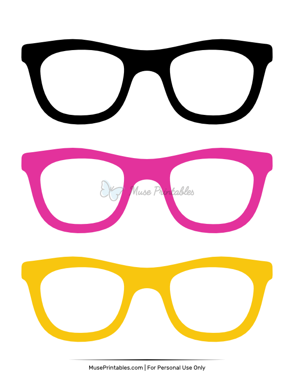 Printable Sunglasses Photo Booth Prop