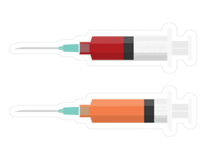 Syringe Photo Booth Prop