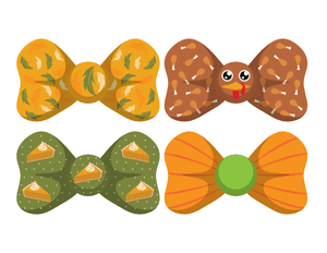 Thanksgiving Bow Tie Photo Booth Prop
