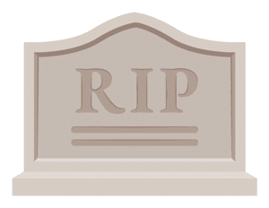 Tombstone Photo Booth Prop