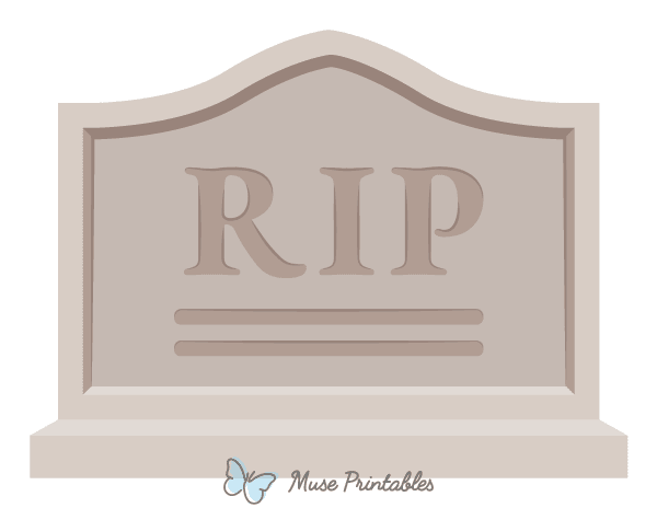 Tombstone Photo Booth Prop