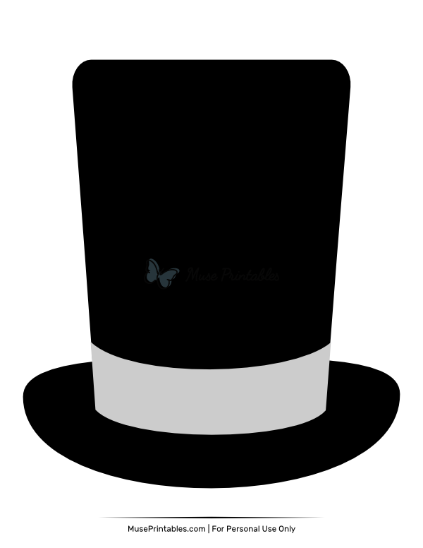 Top Hat Photo Booth Prop