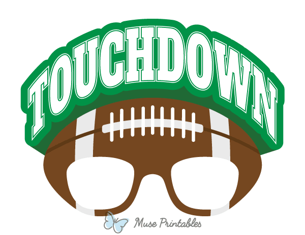 Touchdown Glasses Photo Booth Prop