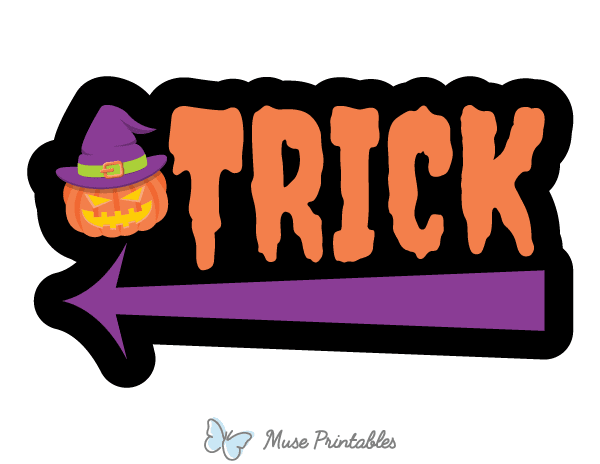 Trick Left Arrow Photo Booth Prop