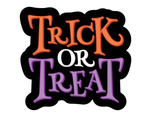 Trick or Treat Photo Booth Prop