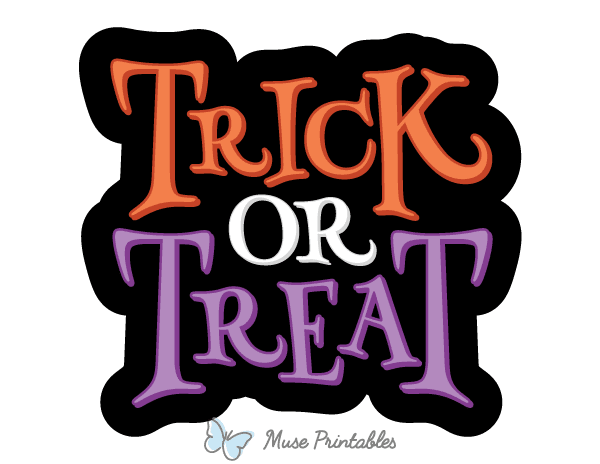Trick or Treat Photo Booth Prop