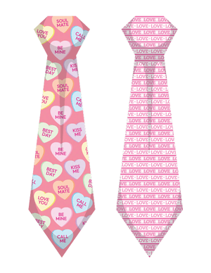 Valentine's Day Tie Photo Booth Prop
