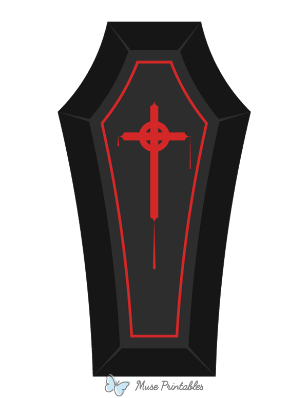 Vampire Coffin Photo Booth Prop