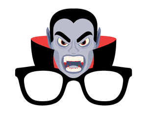 Vampire Glasses Photo Booth Prop