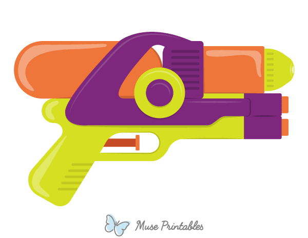 Water Gun Photo Booth Prop