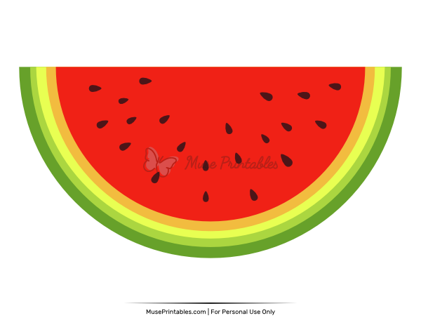 Watermelon Photo Booth Prop