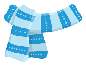 Winter Scarf Photo Booth Prop