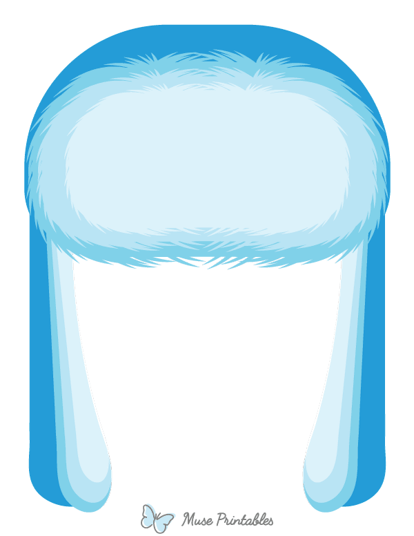 Winter Trapper Hat Photo Booth Prop