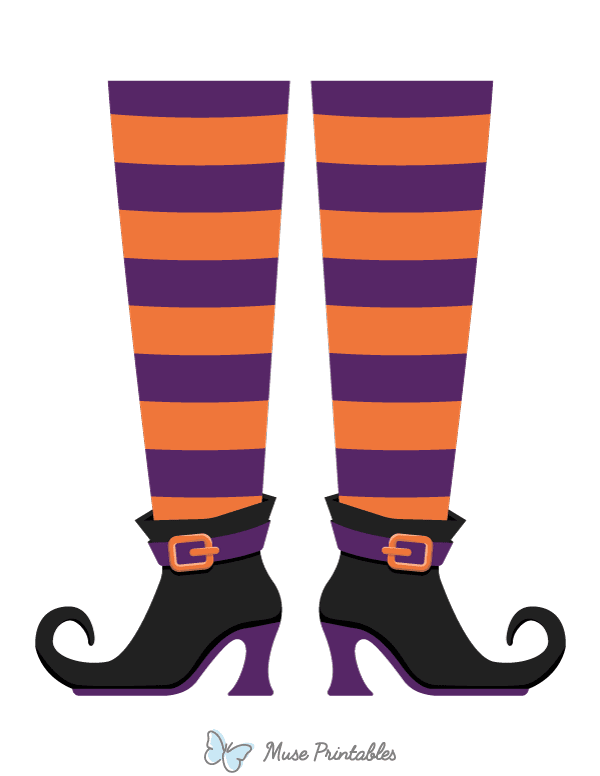 Witch Legs Photo Booth Prop