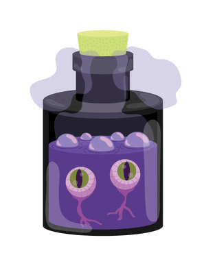 Witch Potion Photo Booth Prop