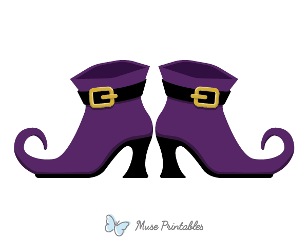 Witch Shoes Photo Booth Prop