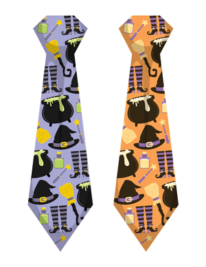 Witch Tie Photo Booth Prop