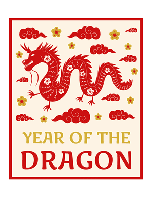 Year of the Dragon Photo Booth Prop