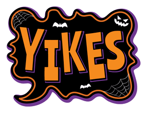 Yikes Speech Bubble Photo Booth Prop