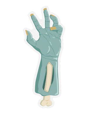Zombie Arm Photo Booth Prop