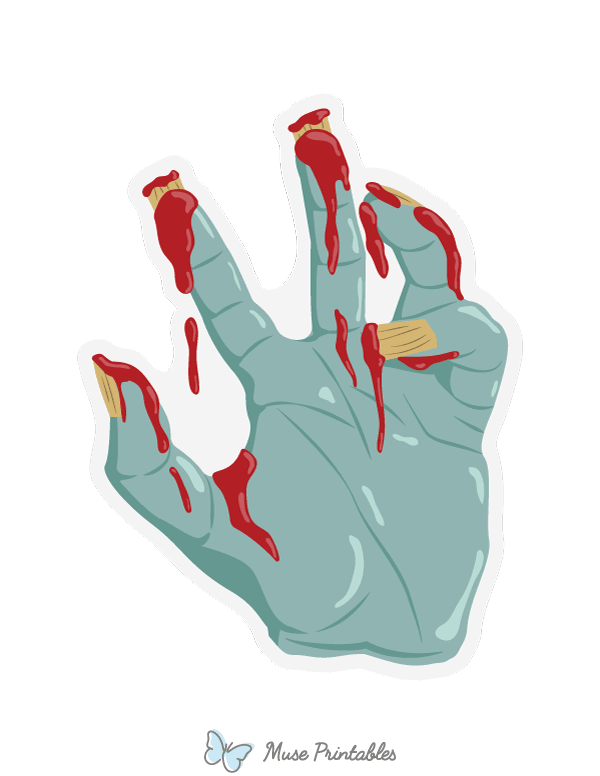 Zombie Hand Photo Booth Prop
