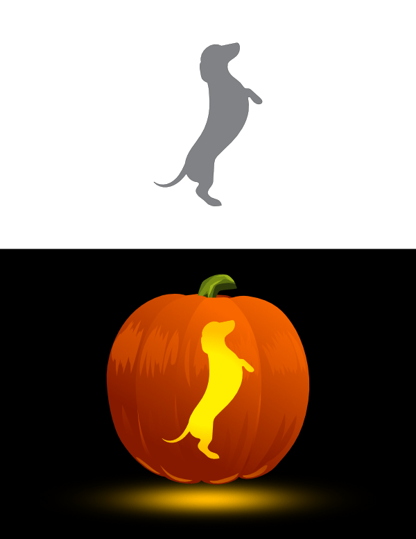 printable-begging-wiener-dog-pumpkin-stencil