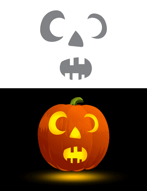 Free Printable Face Pumpkin Stencils | Page 4