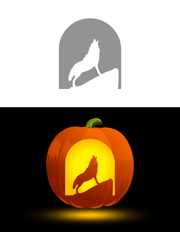 wolf pumpkin carving ideas