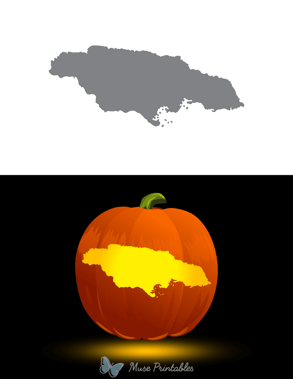 Jamaica Pumpkin Stencil