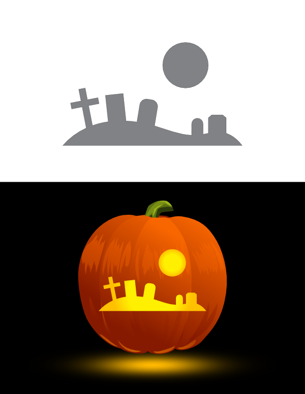 printable-simple-graveyard-pumpkin-stencil