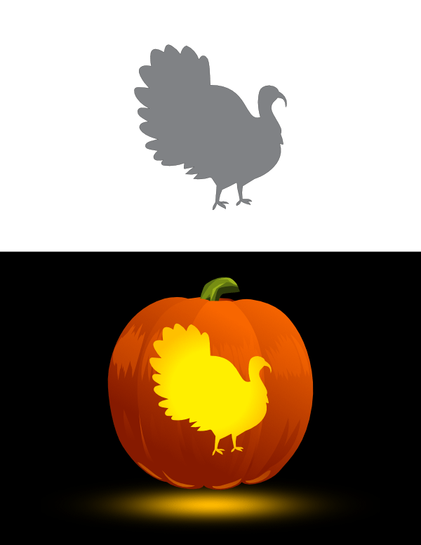 Thanksgiving Pumpkin Stencils