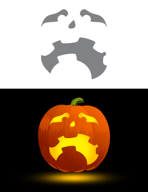 Free Printable Face Pumpkin Stencils | Page 6