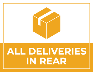 All Deliveries In Rear Sign