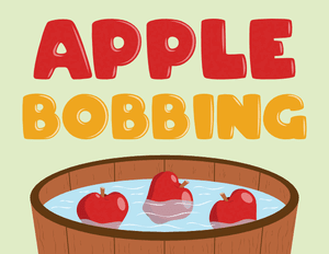 Apple Bobbing Sign