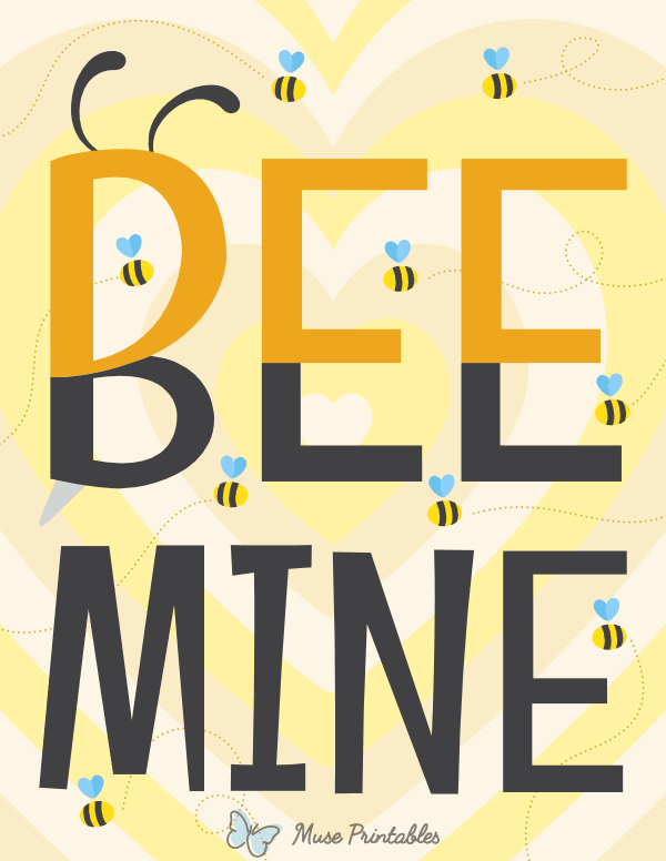 Bee Mine Sign