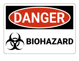 Biohazard Danger Sign