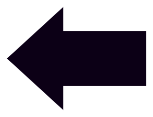 Black Left Arrow Sign