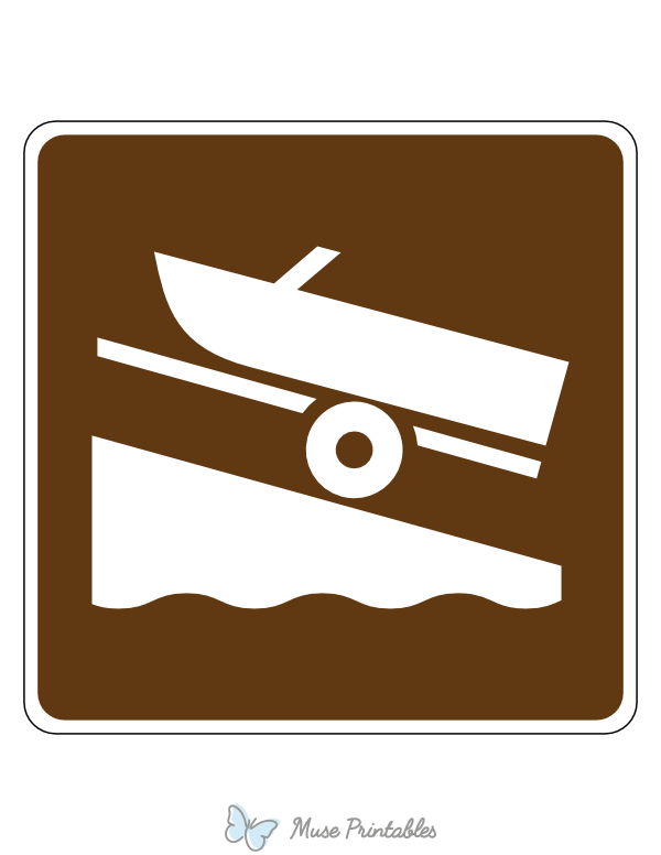 Boat Ramp Campground Sign