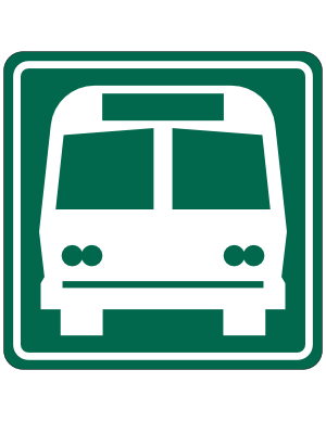Bus Station Sign