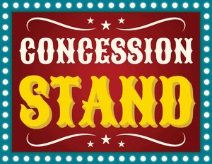 Carnival Concession Stand Sign