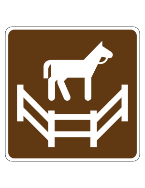 Corral Campground Sign