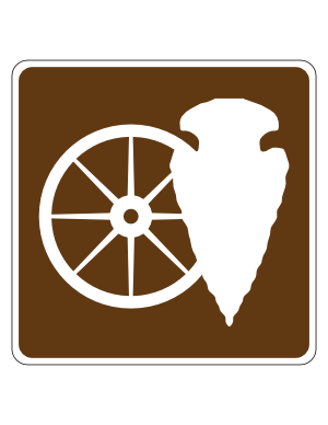 Cultural Interest Area Campground Sign