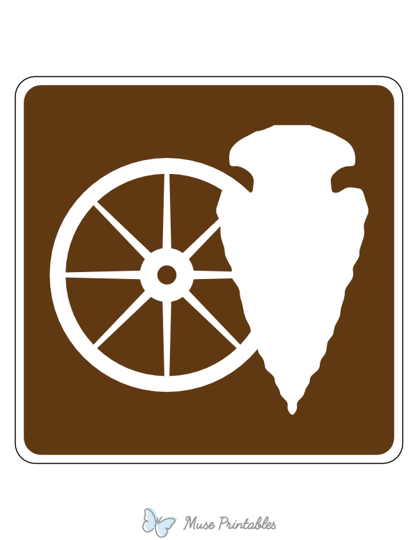 Cultural Interest Area Campground Sign