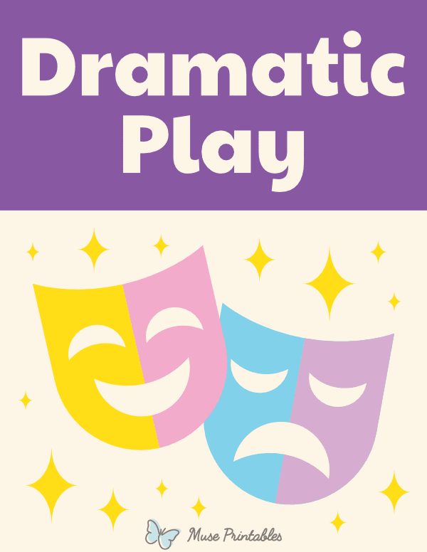 Dramatic Play Classroom Center Sign