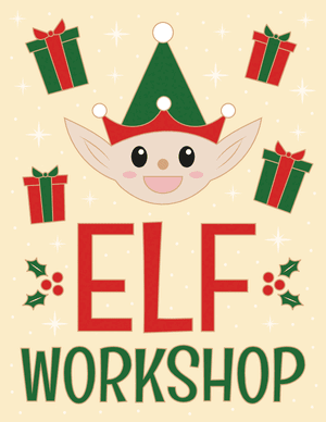 Elf Workshop Sign