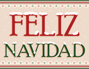 Feliz Navidad Sign