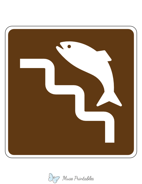 Fish Ladder Campground Sign