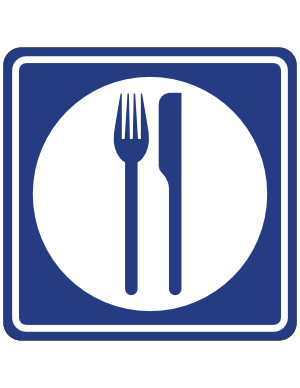 Food Service Sign