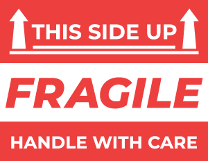 Fragile This Side Up Sign