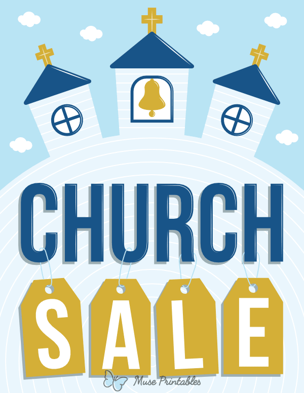 Fun Church Sale Sign